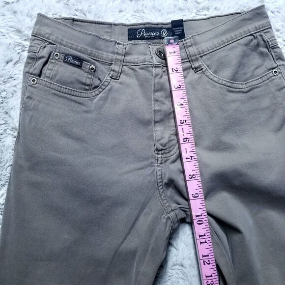 Pionier Jeans Mens 32x30 Brown Relaxed Straight Dark Wash Denim - Picture 7 of 13